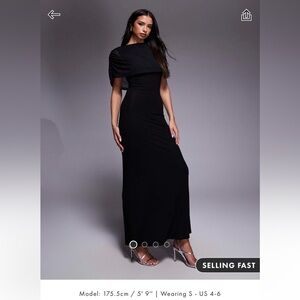 ASOS Black Maxi Dress